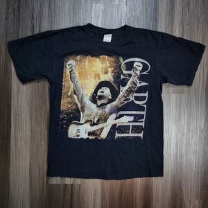 Garth Brooks Crew Neck Short Sleeve T-Shirt Men's Large Kansas City 2007